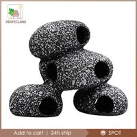 Bể cá Hang đá tự nhiên Nơi ẩn náu Play Rest Stone 4 chiếc