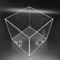 Bể cá, hồ cá acrylic - bể cubic kích thước 25cm