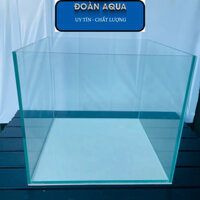 Bể Cá Mini Cubic 30,Cubic 25,Cubic 20 Mài Full Vi Tính Dán Giấu Keo Siêu Nét . Tặng Kèm Cao Su Lót Đáy Bể