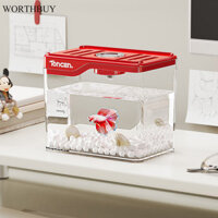 Bể cá Mini để bàn sáng tạo cho thú cưng nhỏ và trang trí