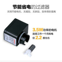 Bể Cá Thác Nước Lọc Nhỏ Lưu Thông Mini Thực Vật Thủy Sinh Xe Tăng Im Lặng Treo Tường Loại Bỏ Dầu Mà