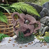 Bể cá Tôm Nơi trú ẩn Nhà rùa Bể cá Phong cách cổ điển Nhựa trang trí để thiết lập nội thất bể cá