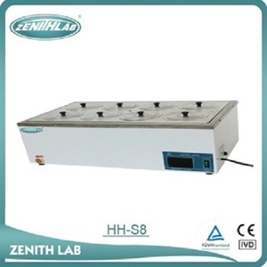 Bể cách thủy nâng nhiệt 24 lít 8 vị trí HH-S8