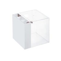 Bể Cá,Hồ Cá Acrylic Cubic Lọc Vách 30x30x30 Tặng Kèm Bơm lifetech và vật liệu lọc