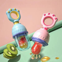 Bé cắn túi ăn trái cây bổ sung đồ dùng thần kỳ núm vú giả trái cây và rau quả