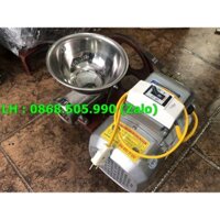 Bệ đùn thịt, xay xương, cối đùn cám chim, cám gà động cơ 1.1kw