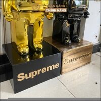 Bệ đứng cho Gấu BearBrick 80-50cm-bục kê chân nâng chiều cao bằng gỗ nhiều màu đẹp,sang chảnh