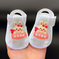 Bé Gái Bé Công Chúa Giày Sandal Cho Bé Tập Đi Giày 0-1 Tuổi Cho Bé Giày Đế Mềm Trước Khi Đi Bộ Giày Tập Đi Nam 24.1