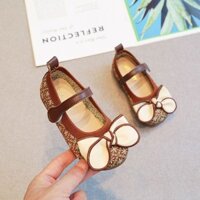 Bé Gái Giày Da Nhỏ Xuân Thu Đông Phong Cách Mới Đế Mềm Trẻ Em Giày Công Chúa Phiên Bản Hàn Quốc Phong Cách Chanel Nơ Giày Hợp Thời Trang20250217