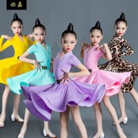 bé gái latin váy Trẻ Em & Trẻ Em#Bộ Trang Phục Khiêu Vũ Latin Xinh Xắn Dành Cho Bé Gái / Size 39#Bộ Đồ Nhảy Múa Size 39 Xinh Xắn Dành Cho Bé#Quần Áo Tập Luyện Cho Bé Gái 39; s#Đầm Khiêu Vũ Latin Ngắn Tay Thời Trang 39%