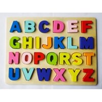 Bé Học Chữ Cái - Bảng Học Chữ, Số Tiếng Anh- Bảng Gỗ Nổi - Bảng Chữ Cái - Bảng Số Phép Tính