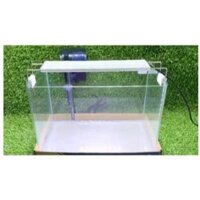Bể kính đúc nhập khẩu bo cong cạnh mài vi tính kích thước 50*27*30cm | hồ đúc | bể kính nuôi cá