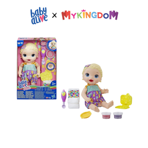 Bé Lily tập ăn dặm Baby Alive E5841