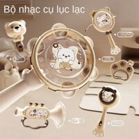 Bé Lục Lạc Đồ Chơi Sơ Sinh Quà Tặng Cho Bé 0-1 Tuổi Nhai Miếng Dán Kẹo Cao Su Cát Búa Đồ Chơi Giáo Dục Sớm
