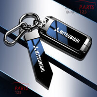 [Bề mặt sáng Gradient] Vỏ chìa khóa ô tô bằng hợp kim kẽm Vỏ móc khóa cho Mitsubishi Outlander Xpander Triton ASX LANCER Pajero Sport 3 2020G Eclipse Cross L200