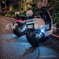 Bê Máy Bay Ánh Sáng Nhấp Nháy Đèn Phi Công Điện Phanh Xe Nhấp Nháy 12V Dây Influencer Đầu Máy FVYN