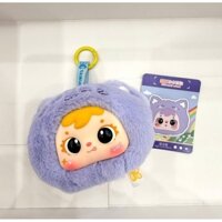 Bé Mèo tím - Box lẻ được chọn mẫu (chọn màu không chọn mắt)  samuel mini blindbox treo túi balo móc khóa