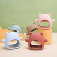 Bé Mọc Răng Đồ Chơi Silicon Mọc Răng Mitten Cho Bé Trên 3 Tháng Chống Rơi Cổ Tay Miếng Dán Cho Bé Nhai Đồ Chơi Cho Nhu Cầu Hút