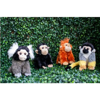 BE MY - THÚ NHỒI BÔNG MÔ PHỎNG - BỘ LINH TRƯỞNG - KHỈ SÓC/ ĐƯỜI ƯƠI/ TINH TINH - 5 INCHES