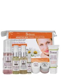 Be Natural Organics Sensitive Skin Travel Collection (7-piece skin care collection)