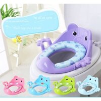 Bệ Ngồi Bồn Cầu Tiện Lợi Cho Bé