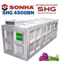 Bể nước ngầm inox Sơn Hà Xanh 4500L SHG 4500BNI