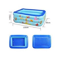 Bể phao bơi cho bé 3 tầng 1m5 B03