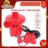 bể phao bơi cho bé đáy 2 lớp chống trượt bền đẹp - Chính hãng dododios - Mua lẻ máy bơm