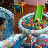 Bê phao tăm bơi