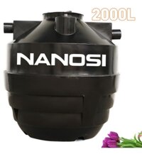 Bể Phốt Tự Hoại Thông Minh Nanosi 2000L Đứng NA 2000SE D