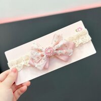 Bé Sơ Sinh Fontanelle Băng Đô Quấn Tóc Cho Bé Nơ Phụ Kiện Tóc 100 Ngày Công Chúa Đầu Hoa Trăng Tròn Bé Gái Công Sở Nặng Mũ