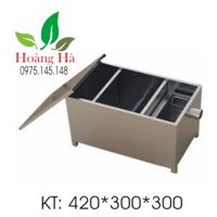 Bể tách mỡ 30L, Bẫy mỡ 30L, Bẫy mỡ Inox 30L