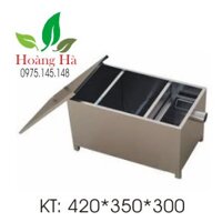 Bể tách mỡ 40L, Bẫy mỡ 40L, Bẫy mỡ Inox 40L