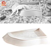 Bể tắm có bát đựng thức ăn dốc cho rùa tắc kè hoa