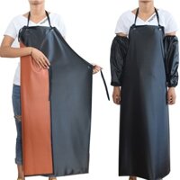 Be > Tạp Dề Chống Thấm Nước Chống Hóa Chất Cho Tạp Dề Cực Dài Có Yếm Có Thể Điều Chỉnh Để Rửa Bát Phòng Thí Nghiệm Làm Việc Đồ Tể Sạch Sẽ