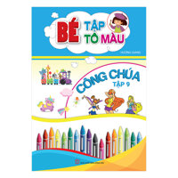 Bé Tập Tô Màu Công Chúa Tập 9