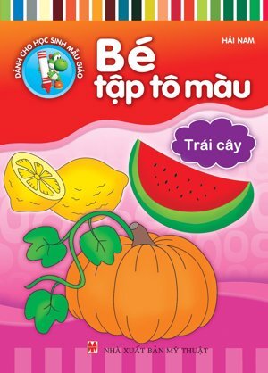 Bé Tập Tô Màu - Trái Cây