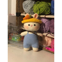 Bé Thỏ Đeo Túi Cà Rốt Handmade | Yumi’ss House