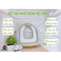 bệ thu nhỏ bồn cầu cho bé