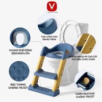 Bệ thu nhỏ bồn cầu có thang đi vệ sinh cho bé V-BABY W2S & W2 & W1 - hàng chuẩn cao cấp