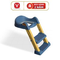 Bệ Thu Nhỏ Bồn Cầu Có Thang Đi Vệ Sinh Cho Bé V-BABY W2S & W1(Hàng Chuẩn Cao Cấp)
