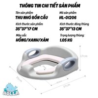 Bệ Thu Nhỏ Bồn Cầu Holla Cho Bé - Bệ Ngồi Toilet Holla Trẻ Nhỏ HL-01206