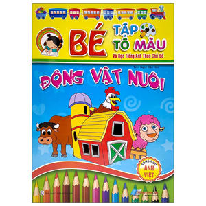 Bé Tô Màu Và Học Tiếng Anh Theo Chủ Đề - Động Vật Nuôi