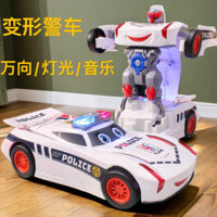 Bé Trai 3.25 Xe Đa Năng Trẻ Em Transformers Xe Đồ Chơi Âm Nhạc Điện Có Đèn