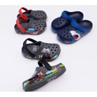 Bé trai: Giày dép crocs - dép sục nhựa crocs band Funlap Disney cho bé trai, chống trơn trượt, chống hôi chân, full box