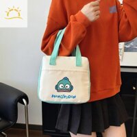 [Be] Túi đựng hộp cơm trưa Sanrio Hello Kitty mới Kawaii Hangyodon Dung tích lớn Sinh viên Kuromi My Melody Cinnamoroll Túi Bento cách nhiệt VN