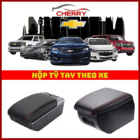 Bệ tỳ tay xe Aveo / Gentra / Lacetti cao cấp tích hợp cổng sạc USB