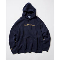 Beam x POLO RALPH LAUREN hoodie đồng thương hiệu áo hoodie in màu trơn 22AW1128
