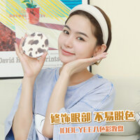 Bean Joocyee men tám màu hổ phách bóng mắt mờ màu đất lớn màu phẳng nữ sinh viên bột xám 9g phấn mắt giá học sinh