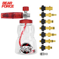 Bear force Vòi Phun Bọt Tuyết Bằng Thép Không Gỉ Trong Suốt Cho karcher Bosch Borat nilfisk stihl elitech daewoo lavor